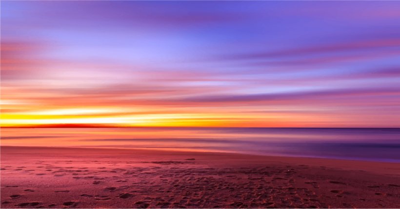 Coogee Beach Cannon Beach Shore Sunset, PNG, 2399x1258px, Coogee Beach, Afterglow, Atmosphere, Beach, Calm Download Free