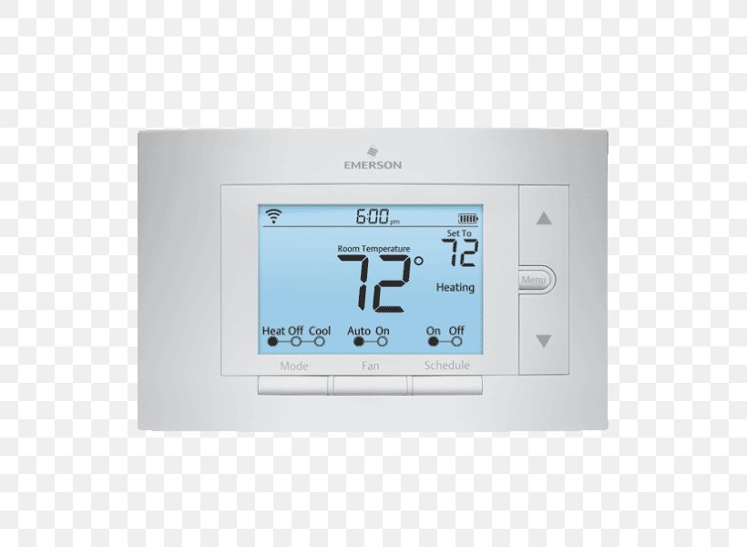 Smart Thermostat Programmable Thermostat Wi-Fi HVAC, PNG, 600x600px, Watercolor, Cartoon, Flower, Frame, Heart Download Free