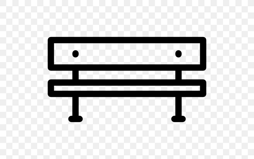 Bench Seat Clip Art, PNG, 512x512px, Bench, Architecture, Area, Black And White, Furniture Download Free