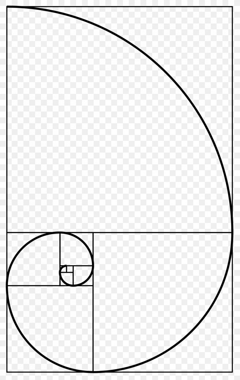 Golden Ratio Circle Golden Spiral Sacred Geometry, PNG, 1266x2000px, Golden Ratio, Area, Black, Black And White, Diagram Download Free