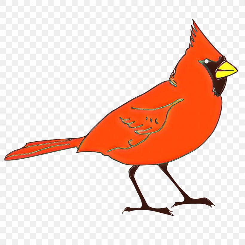 Northern Cardinal Bird St. Louis Cardinals Clip Art, PNG, 2400x2400px, Cardinal, Art, Beak, Bird, Cartoon Download Free