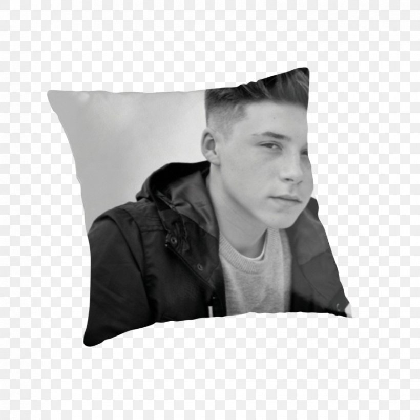 Throw Pillows Brooklyn Beckham Cushion Rectangle, PNG, 875x875px, Throw Pillows, Black And White, Brooklyn Beckham, Cushion, Monochrome Download Free