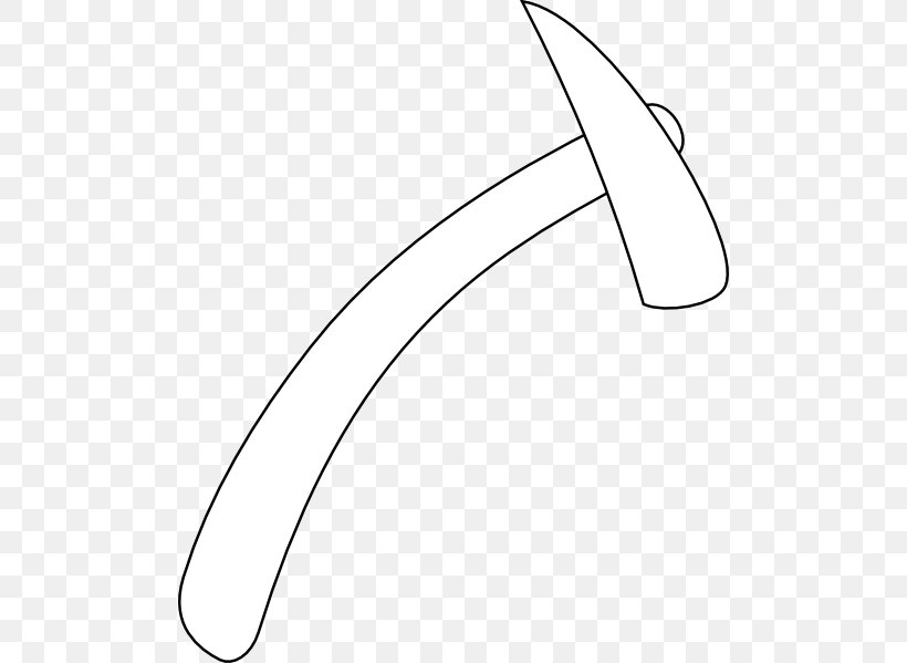 Clip Art Pickaxe Tool Image, PNG, 498x599px, Axe, Area, Artwork, Battle Axe, Black And White Download Free