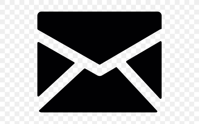 Email Paper Envelope, PNG, 512x512px, Mail, Black, Black And White, Bounce Address, Email Download Free