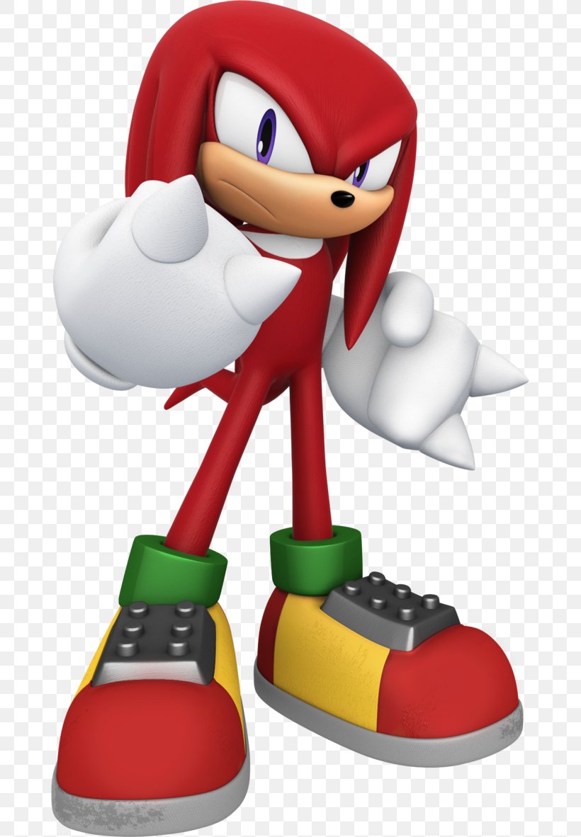 Knuckles The Echidna Sonic & Knuckles Sonic 3D Sonic Adventure Sonic The Hedgehog, PNG, 675x1182px, Knuckles The Echidna, Cartoon, Echidna, Fictional Character, Figurine Download Free