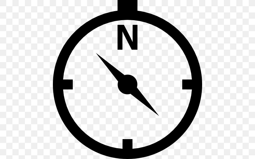 North Compass Cardinal Direction, PNG, 512x512px, North, Arah, Black And White, Cardinal Direction, Compass Download Free