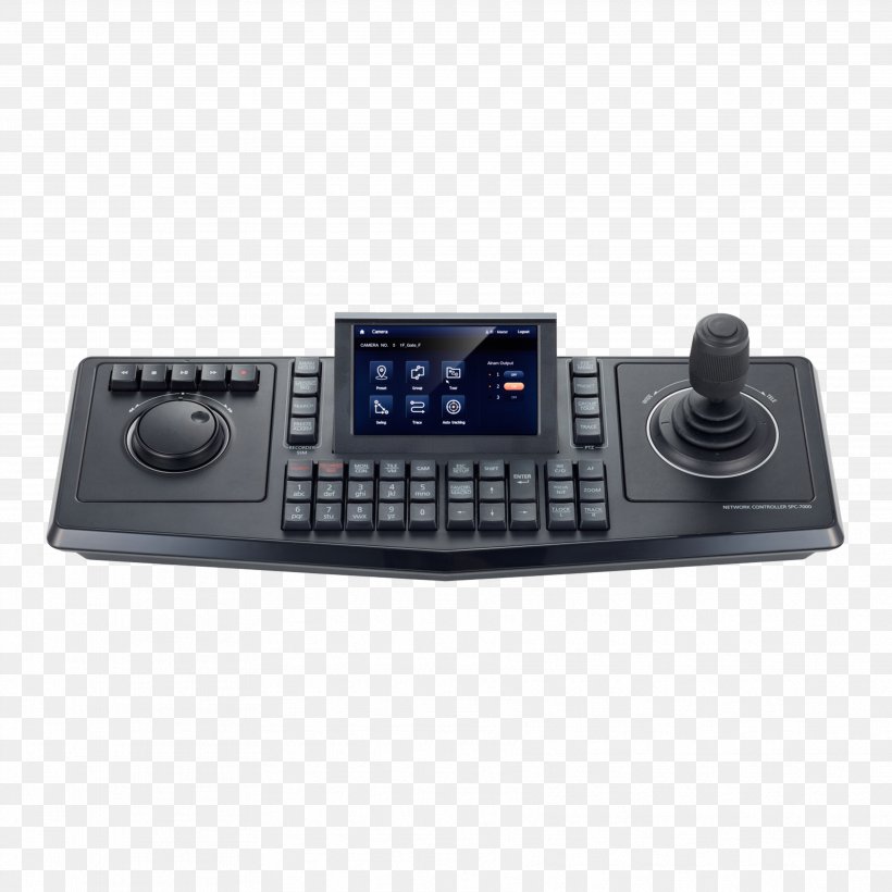 Computer Keyboard Joystick Pan–tilt–zoom Camera Digital Video Recorders Controller, PNG, 3543x3543px, Computer Keyboard, Audio Receiver, Camera, Closedcircuit Television, Computer Component Download Free