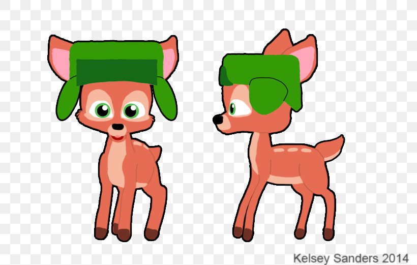 Kyle Broflovski Woodland Critter Christmas Deer DeviantArt, PNG, 805x521px, Watercolor, Cartoon, Flower, Frame, Heart Download Free
