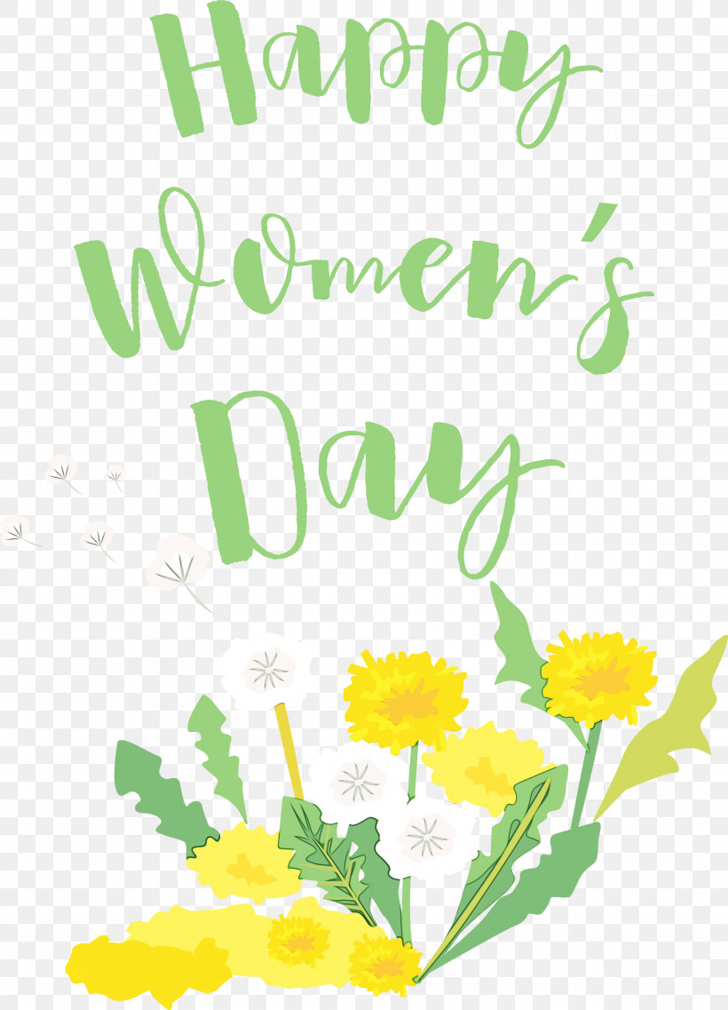 Floral Design, PNG, 2163x3000px, Happy Womens Day, Chrysanthemum, Cut Flowers, Dandelion, Floral Design Download Free