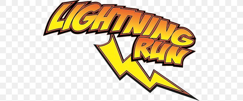 Logo Brand Line Lightning Run Font, PNG, 528x342px, Logo, Area, Brand, Text, Yellow Download Free