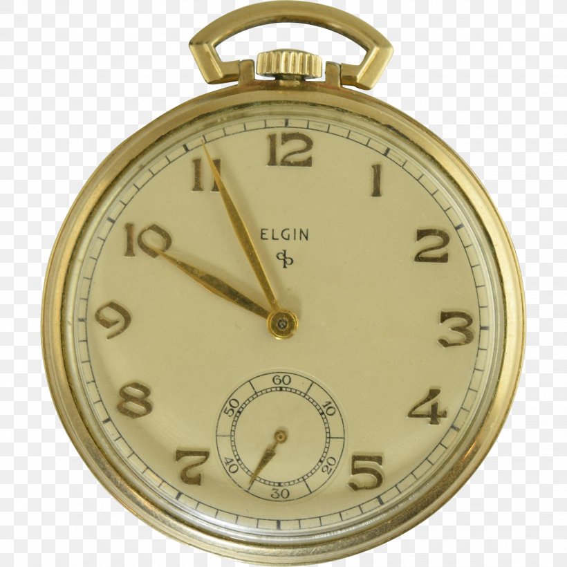 Pocket Watch Clock Elgin National Watch Company Gold-filled Jewelry, PNG, 1956x1956px, Watch, Antique, Brass, Clock, Colored Gold Download Free
