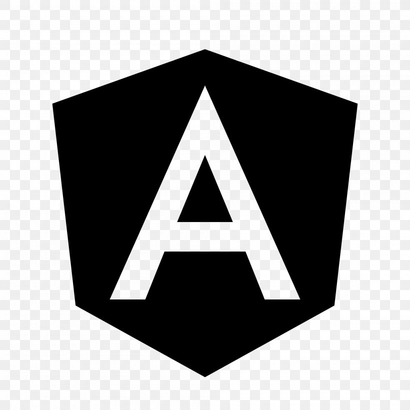 AngularJS Progressive Web Apps Npm Web Application, PNG, 2000x2000px, Angular, Angularjs, Area, Black, Black And White Download Free
