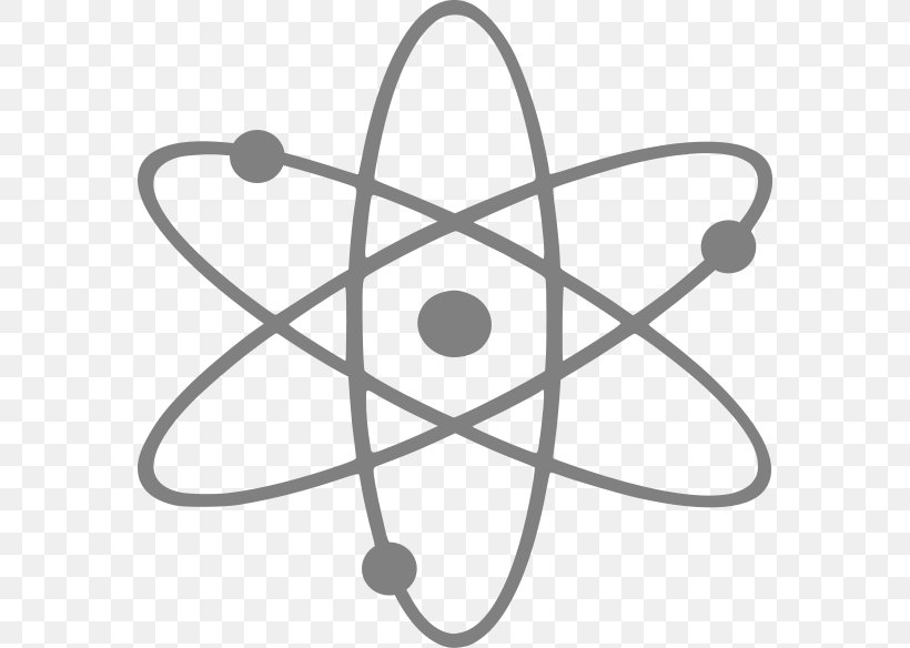 Atom, PNG, 572x584px, Atom, Black And White, Decal, Digital Image, Image File Formats Download Free