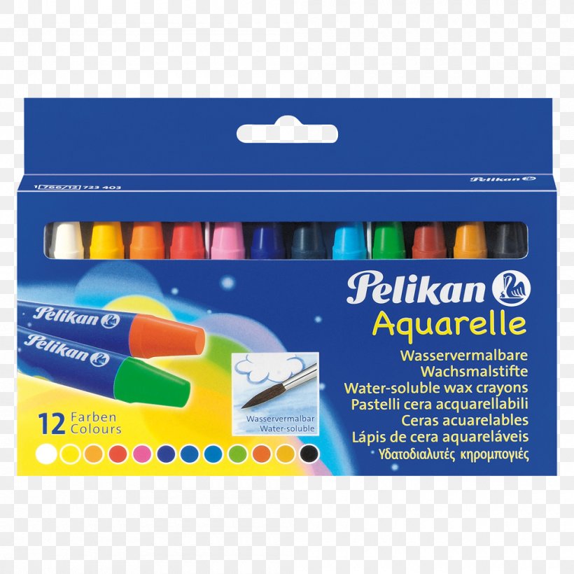 Colored Pencil Crayon Pelikan Singapore Pte. Ltd. Drawing, PNG, 1000x1000px, Pencil, Brand, Color, Colored Pencil, Crayon Download Free