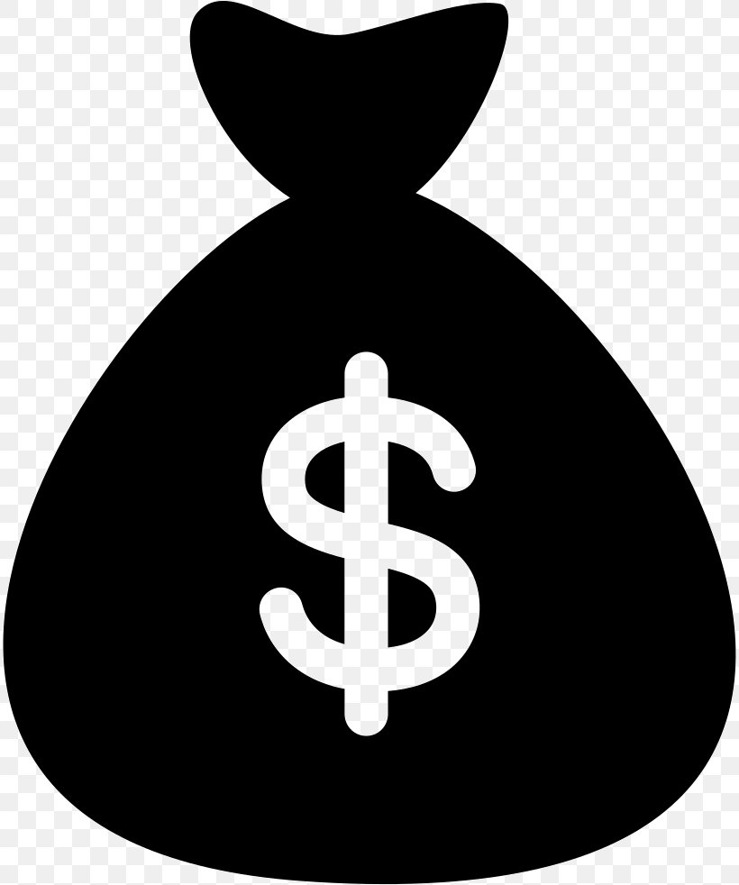 Money Bag Dollar Sign, PNG, 814x982px, Money, Bag, Black And White, Brand, Coin Download Free