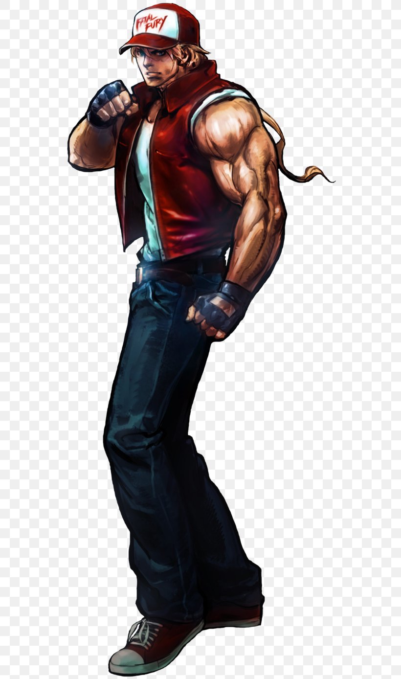 Fatal Fury: King Of Fighters Terry Bogard Garou: Mark Of The Wolves The King Of Fighters XIV The King Of Fighters '95, PNG, 576x1388px, Fatal Fury King Of Fighters, Aggression, Arm, Blue Mary, Bodybuilder Download Free