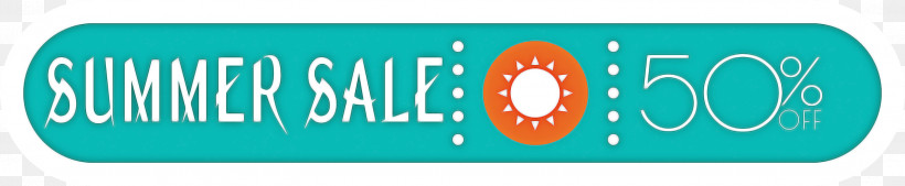 Summer Sale, PNG, 3000x621px, Summer Sale, Banner, Geometry, Line, Logo Download Free