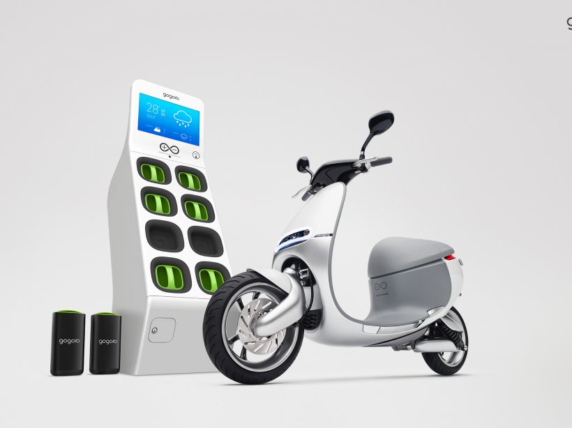 Electric Vehicle Scooter The International Consumer Electronics Show Gogoro Car, PNG, 2250x1687px, Electric Vehicle, Automotive Design, Automotive Wheel System, Battery Electric Vehicle, Bicycle Accessory Download Free