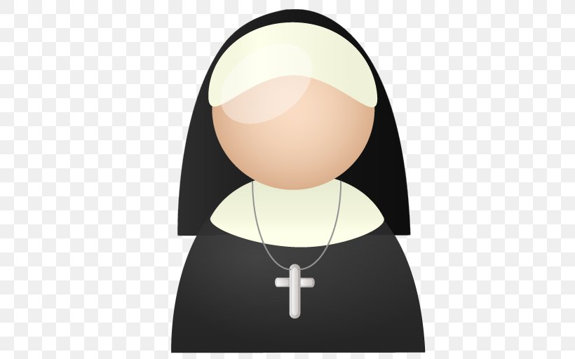Symbol Neck Clip Art, PNG, 512x512px, Nun, Christianity, Neck, Religion, Share Icon Download Free