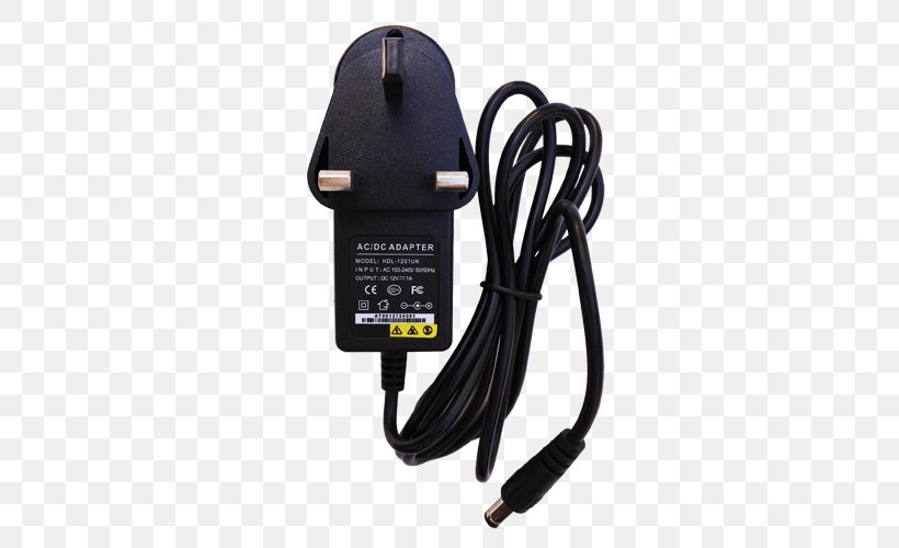 Battery Charger Power Supply Unit AC Adapter Mains Electricity Electroluminescent Wire, PNG, 500x500px, Battery Charger, Ac Adapter, Ac Power Plugs And Sockets, Adapter, Ampere Download Free