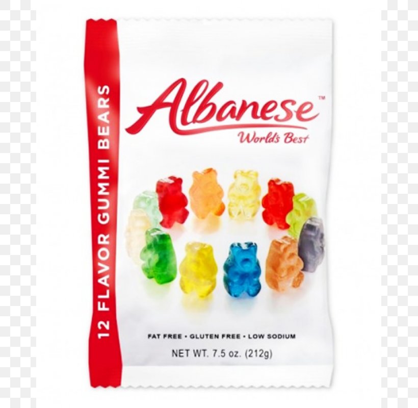 Gummy Bear Gummi Candy Albanese Flavor, PNG, 800x800px, Gummy Bear, Albanese, Apple, Bear, Candy Download Free