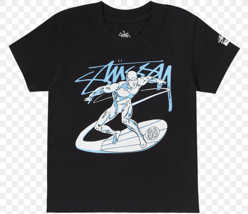 T-shirt Silver Surfer Marvel Comics Clothing, PNG, 788x709px, Tshirt, Active Shirt, Black, Black Marvel, Brand Download Free