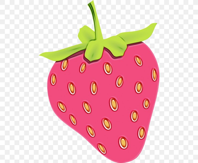 Strawberry, PNG, 500x674px, Watercolor, Food, Fruit, Magenta, Paint Download Free