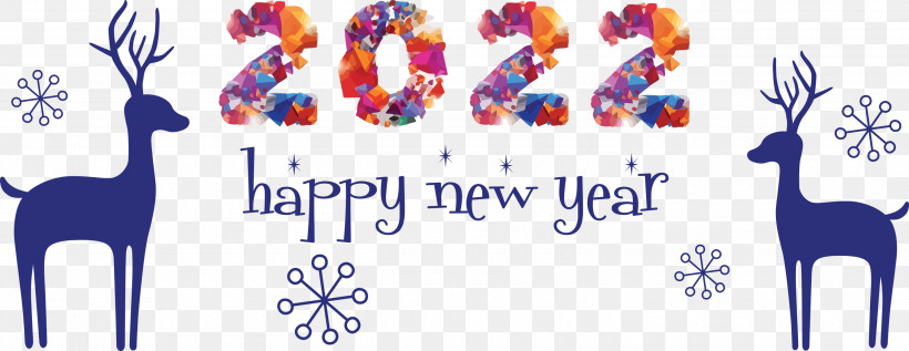 2022 Happy New Year 2022 2022 New Year, PNG, 3000x1161px, Logo, Behavior, Creativity, Human, Text Download Free