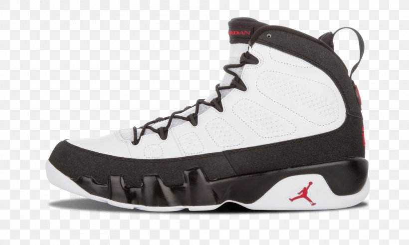 Air Jordan 9 Boys Retro Shoes Black // University Red 302370 302370 Nike Basketball Shoe, PNG, 1000x600px, Watercolor, Cartoon, Flower, Frame, Heart Download Free