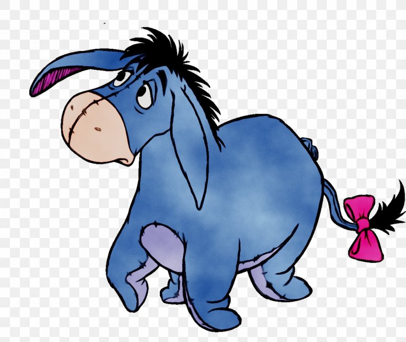 Eeyore Winnie-the-Pooh Donkey Animation, PNG, 1290x1087px, Eeyore, Animal Figure, Animated Cartoon, Animated Film, Animation Download Free