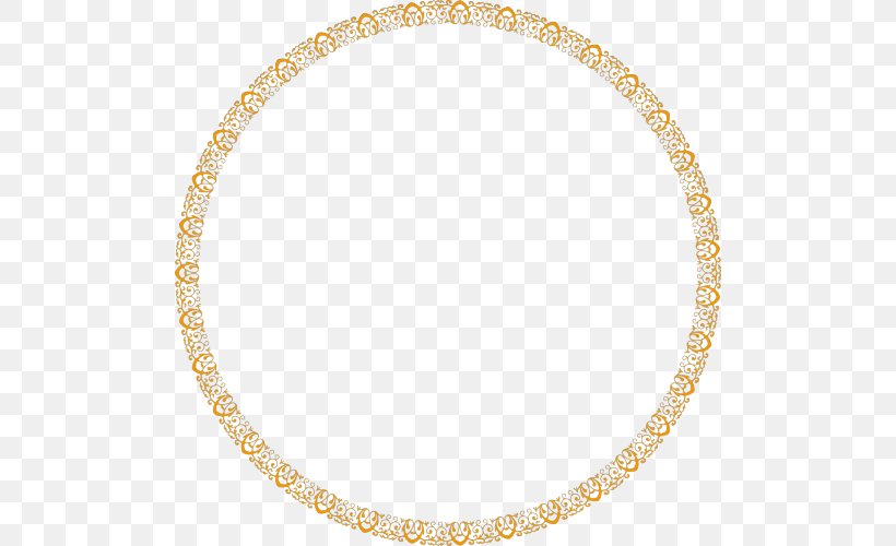 Borders And Frames Picture Frames Gold Clip Art, PNG, 500x500px, Borders And Frames, Art, Bangle, Body Jewelry, Bracelet Download Free