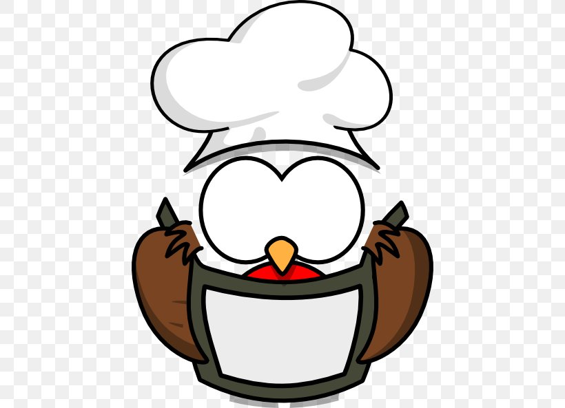 Clip Art Owl Food Chef Cook, PNG, 438x593px, Owl, Artwork, Beak, Bird, Cartoon Download Free