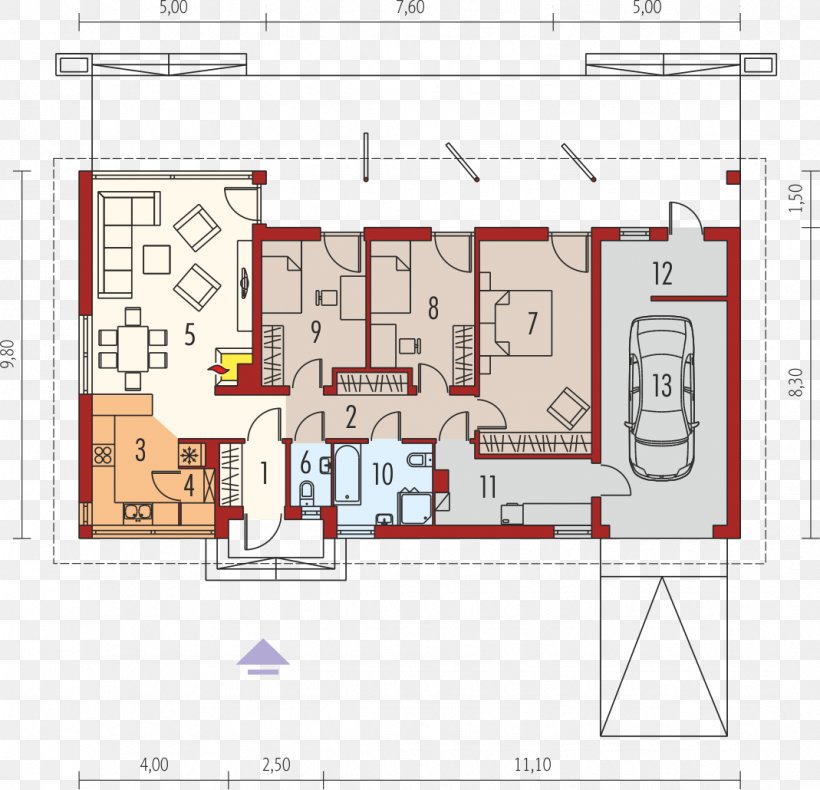 House Project Plan Garage Square Meter, PNG, 1069x1030px, House, Archipelag, Architectural Engineering, Area, Bedroom Download Free