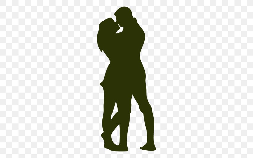 Kiss Silhouette, PNG, 512x512px, Kiss, Arm, Couple, Drawing, Human Download Free