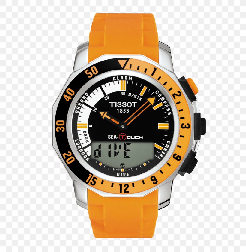 Tissot Diving Watch Chronograph Jewellery, PNG, 567x840px, Tissot, Automatic Watch, Brand, Chronograph, Diving Watch Download Free