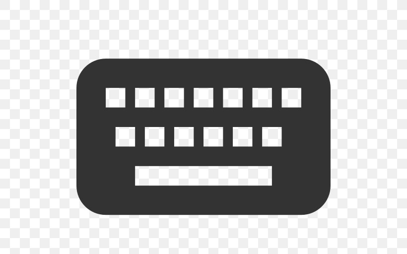 Computer Keyboard Computer Hardware, PNG, 512x512px, Computer Keyboard, Apple Keyboard, Area, Black, Brand Download Free
