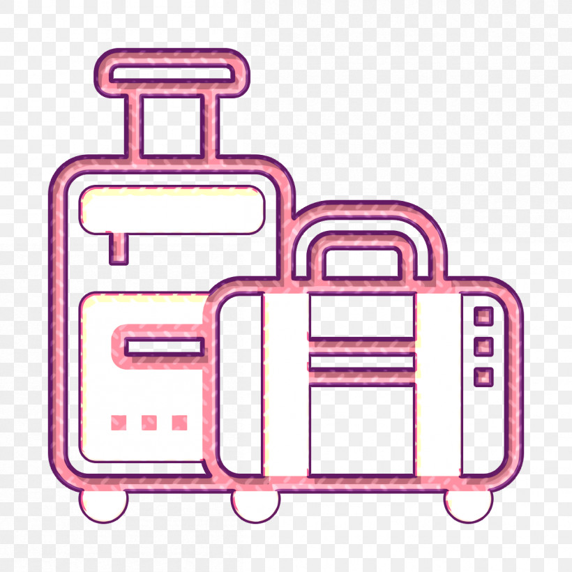 Hotel Services Icon Luggage Icon Travel Icon, PNG, 1204x1204px, Hotel Services Icon, Line, Luggage Icon, Rolling, Travel Icon Download Free