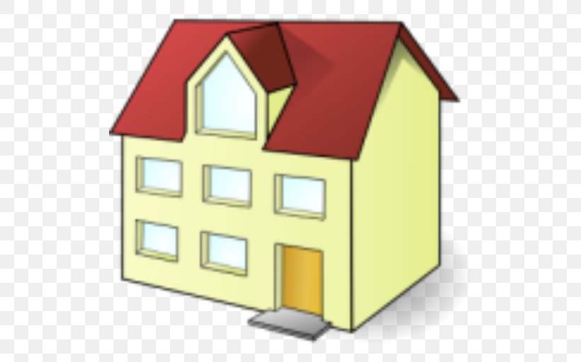 House Download Clip Art, PNG, 512x512px, House, Facade, Home, Property, Real Estate Download Free
