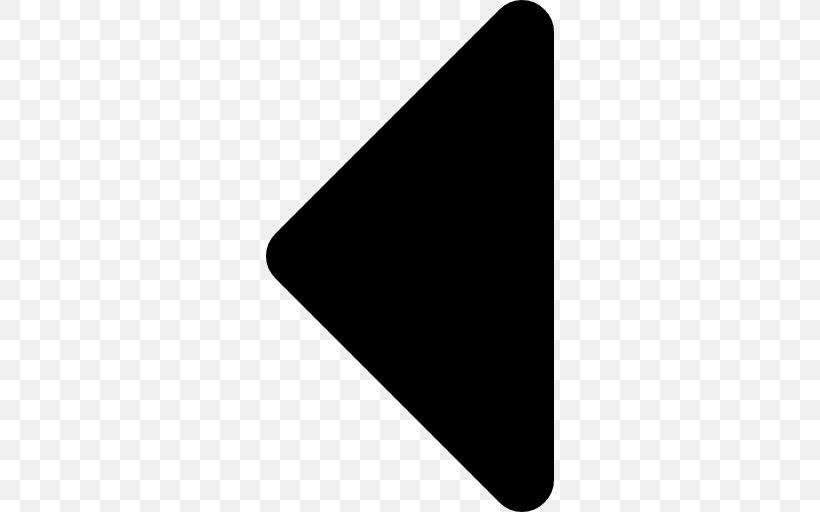 Left Arrow, PNG, 512x512px, Drawing, Black, Black And White, Rectangle, Triangle Download Free