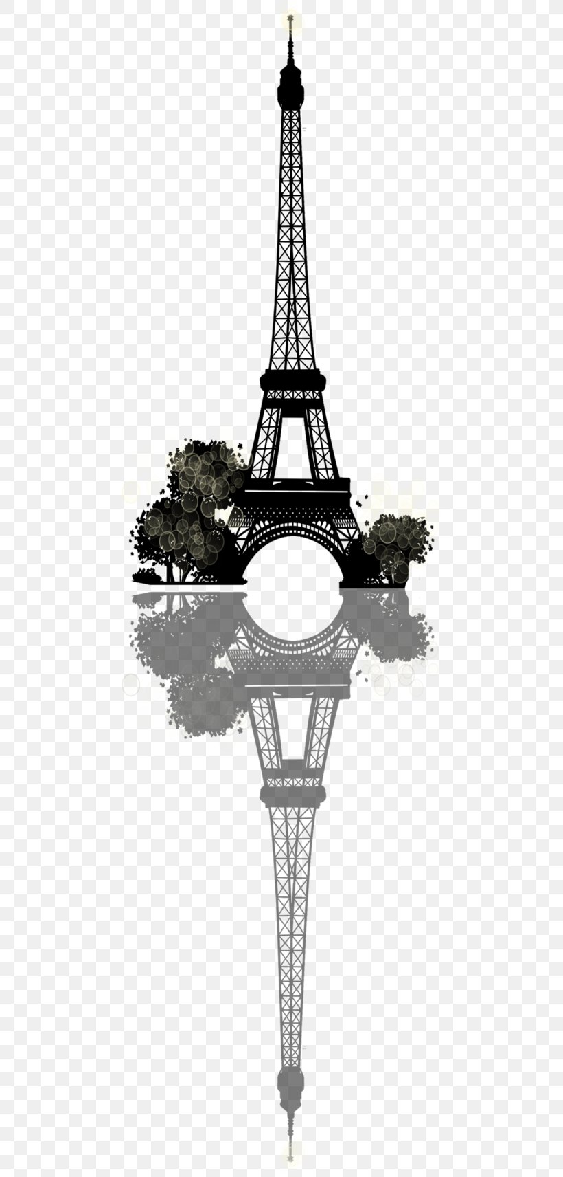 Eiffel Tower Building Monument, PNG, 466x1712px, Eiffel Tower, Architectural Structure, Architecture, Black And White, Building Download Free