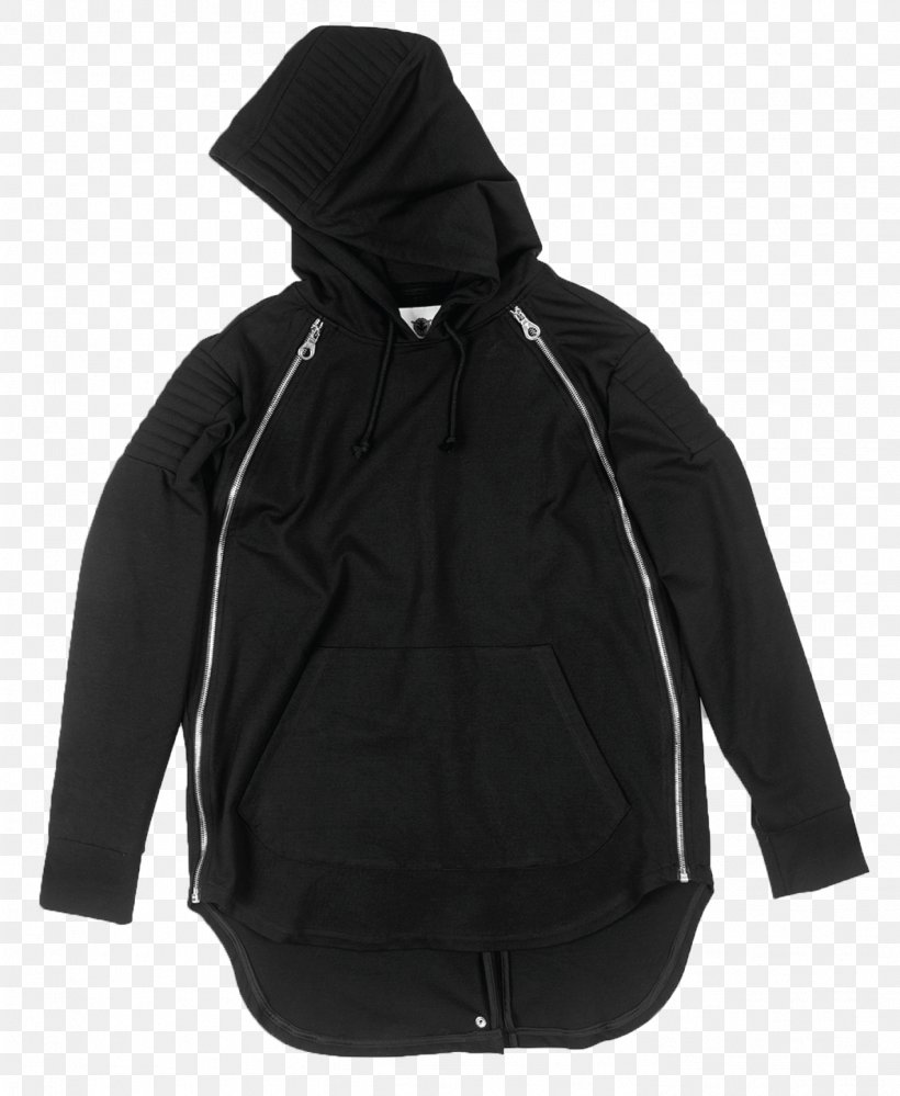 Hoodie Jacket Zipper T-shirt Raincoat, PNG, 1414x1723px, Hoodie, Black, Bluza, Coat, Cuff Download Free