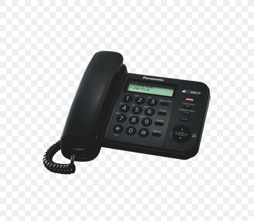 Panasonic KX-TS520FX Telephone Home & Business Phones Panasonic KX-TS520GC, PNG, 715x715px, Panasonic, Answering Machine, Business Telephone System, Caller Id, Corded Phone Download Free