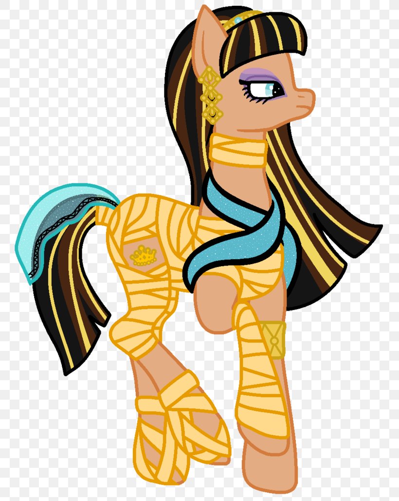 Pony Horse Cleo De Nile DeviantArt Monster High, PNG, 777x1028px, Pony, Animal Figure, Art, Character, Cleo De Nile Download Free