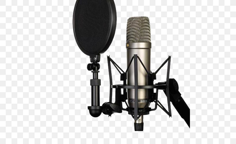 Røde Microphones Recording Studio Condensatormicrofoon RØDE NT1-A, PNG, 500x500px, Microphone, Audio, Audio Equipment, Condensatormicrofoon, Diaphragm Download Free