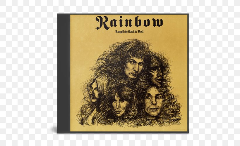 Ritchie Blackmore Rainbow Long Live Rock 'n' Roll LP Record Album, PNG, 500x500px, Watercolor, Cartoon, Flower, Frame, Heart Download Free