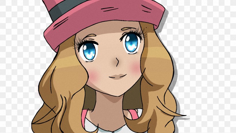 Serena Ash Ketchum Brock Yandere Simulator Pokémon GO, PNG, 1280x720px, Watercolor, Cartoon, Flower, Frame, Heart Download Free