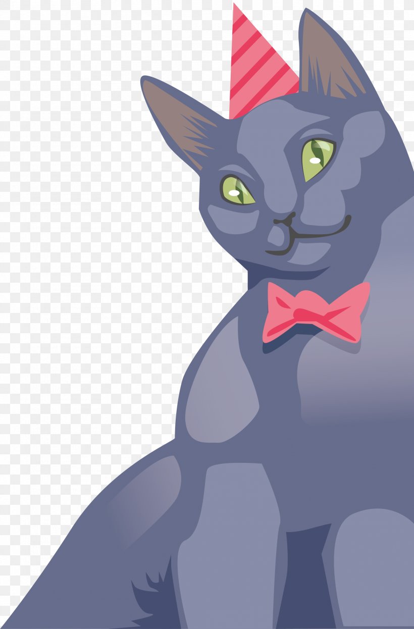 Korat Russian Blue Kitten Whiskers Domestic Short-haired Cat, PNG, 2078x3158px, Korat, Ansichtkaart, Birthday, Black Cat, Carnivoran Download Free