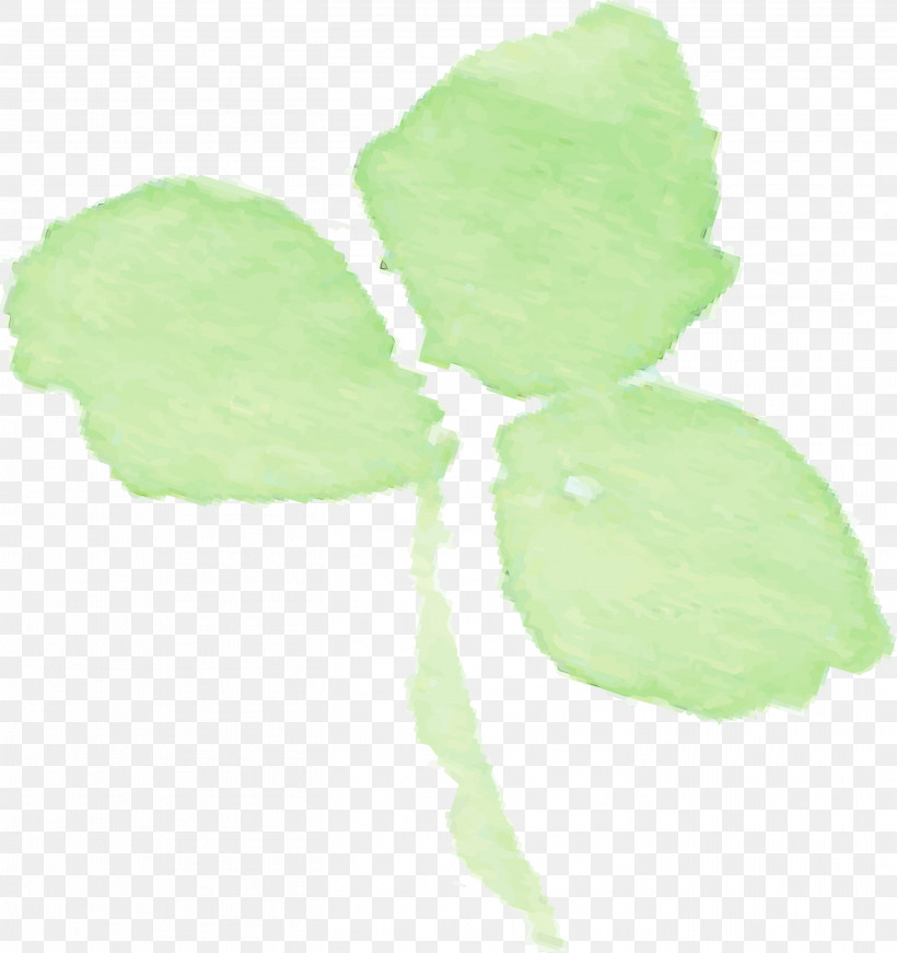 Leaf Green Plant Flower, PNG, 2822x3000px, Watercolor Clover, Flower, Green, Leaf, Paint Download Free