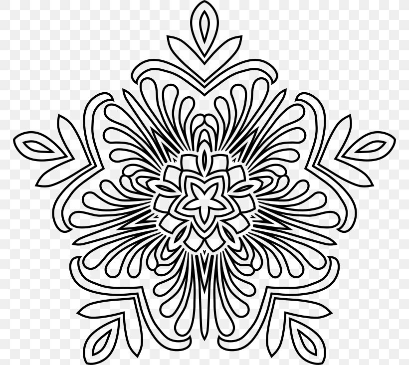 Psychedelic Experience Lysergic Acid Diethylamide Clip Art, PNG, 768x732px, Psychedelic Experience, Art, Black, Black And White, Flora Download Free
