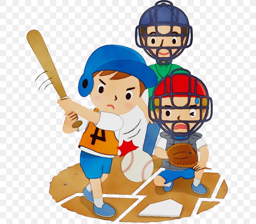 Baseball Bat Baseball Player Cartoon Solid Swing+hit Baseball, PNG, 650x718px, Watercolor, Baseball, Baseball Bat, Baseball Equipment, Baseball Player Download Free